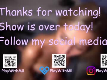 playwithmil live cams all day
